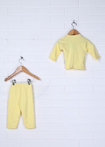Желтая всесезон пижама (кофта, брюки) Nurhas