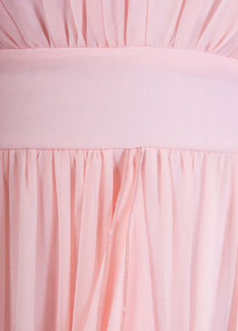 Светло-розовое вечернее платье в греческом стиле Jessica Wright однотонное