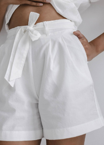 Молочная всесезон пижама женская с шортами creme (xl) футболка + шорты Leglo