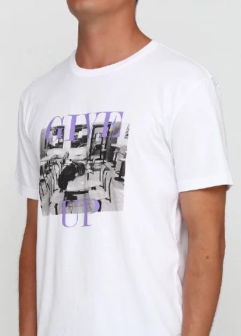 Белая футболка H&M