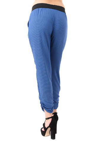 Синие кэжуал летние брюки Caramella