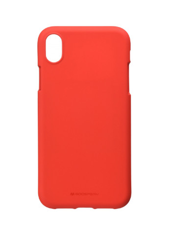 Чехол Goospery для Apple iPhone XR. SF Jelly. RED красный