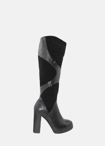 Осенние сапоги re10111 черный Emilio