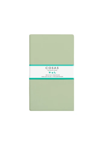 Полуторний комплект RANFORS OLIVE SNOWFLAKES GREY (підковдра 160х220 см, простирадло 140х200х20 см, наволочка 2 шт 50х70 см) Cosas (251413598)