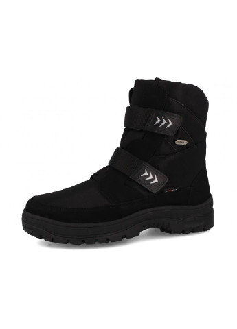 Черные зимние мужские ботинки лёдоходы форестер Forester