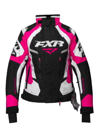 Малиновая зимняя куртка лыжная FXR