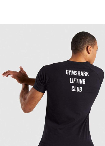 Чорна спортивна футболка Gymshark