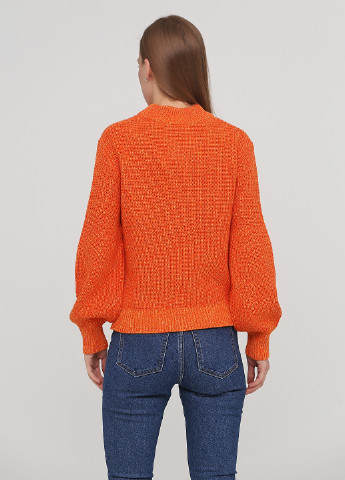 Оранжевый зимний джемпер джемпер H&M