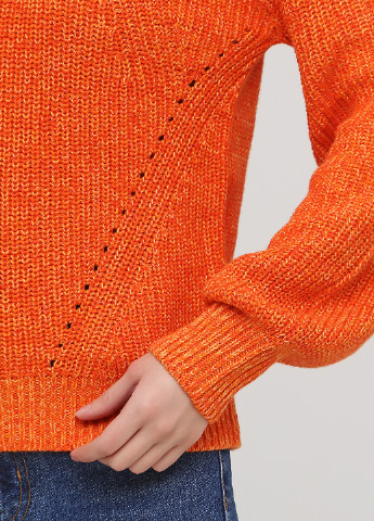 Оранжевый зимний джемпер джемпер H&M