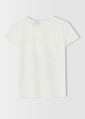 Молочная всесезон пижама футболка + шорты DeFacto
