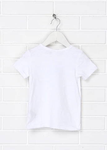 Белая летняя футболка H&M