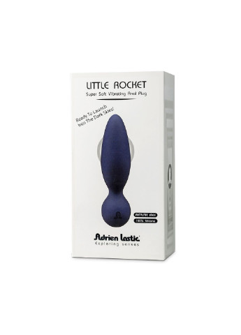 Анальная вибропробка Little Rocket макс. диаметр 3,5см, soft-touch Adrien Lastic (254973600)