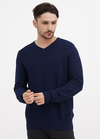 Темно-синій демісезонний пуловер пуловер State of Art