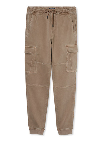 Коричневые кэжуал демисезонные джоггеры, карго брюки C&A