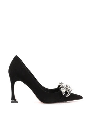 Le'BERDES Туфлі туфлі-човники чорний з натуральна замша, україна — демісезон (222153985)