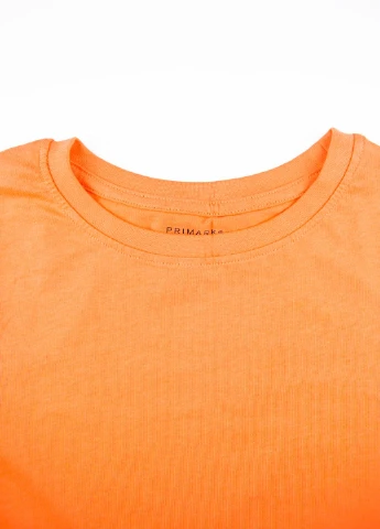 Оранжевая летняя футболка Primark