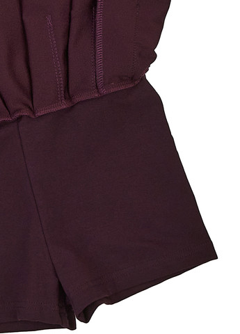 Бордовый демисезонный костюм (толстовка, юбка-шорты) юбочный, с шортами Garnamama