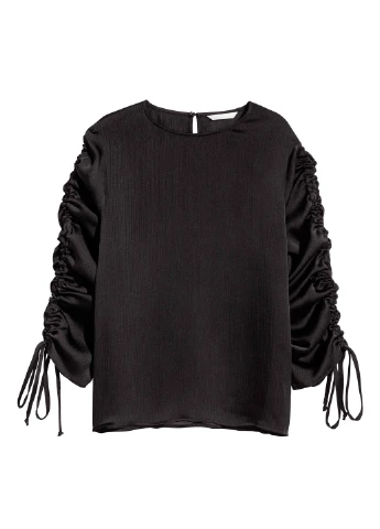 Чорна блуза H&M