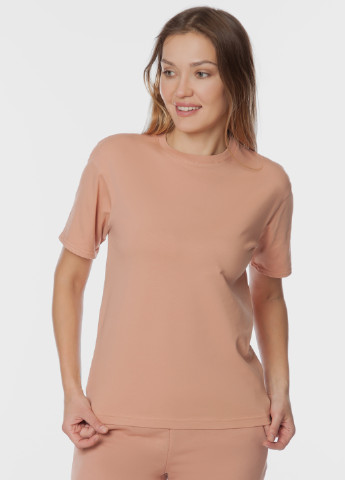 Бежева демісезон футболка жіноча Arber T-shirt W Overs