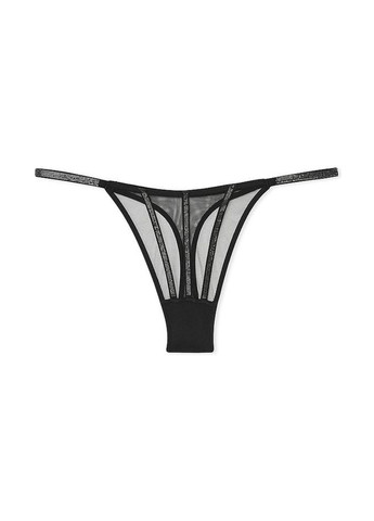 Черный демисезонный комплект (бюстгальтер, трусики) Victoria's Secret