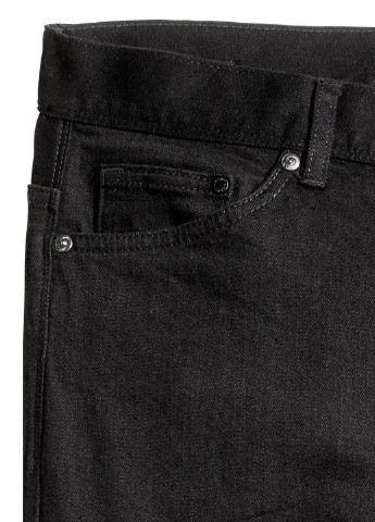 Джинси H&M завужені чорні джинсові
