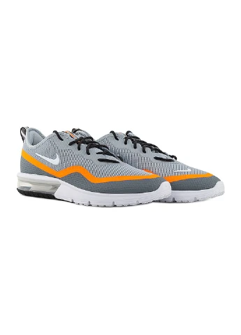 Серые демисезонные кроссовки air max sequent 4.5 Nike