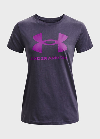 Фиолетовая летняя футболка Under Armour