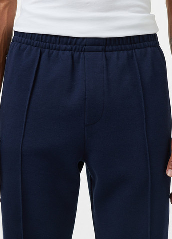 Индиго спортивные демисезонные прямые брюки Lacoste