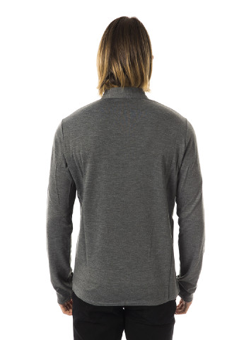 Темно-серая футболка-поло для мужчин Byblos меланжевая