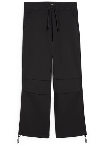 Черные кэжуал демисезонные брюки C&A