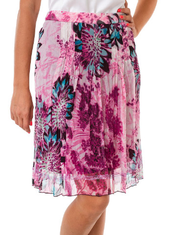 Разноцветная цветочной расцветки юбка Marc Aurel