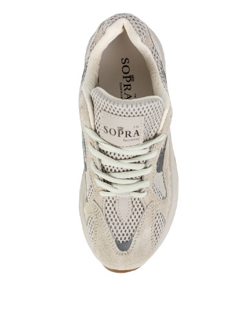 Светло-бежевые демисезонные кроссовки Sopra