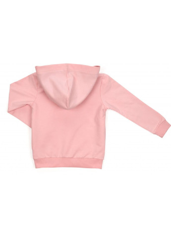 Сірий демісезонний спортивний костюм з котиками (15229-86g-pink) Breeze