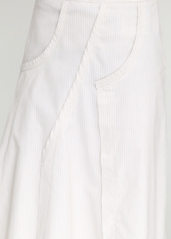 Молочная кэжуал в полоску юбка Stefanie L миди