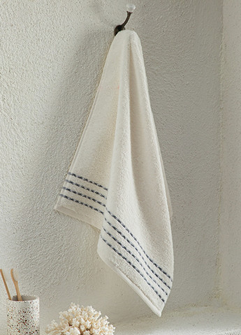 English Home полотенце, 50х70 см полоска белый производство - Турция