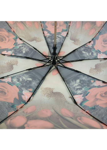 Комбинированный зонт полуавтомат женский 110 см Susino (195705266)