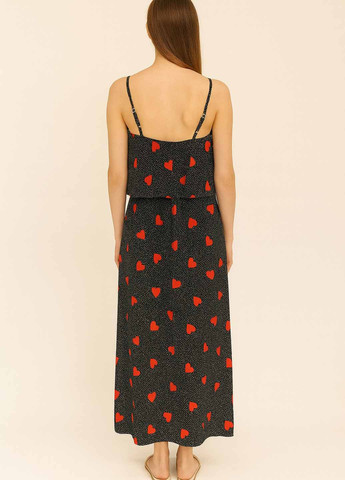 Летний женский сарафан Sassofono сердечки