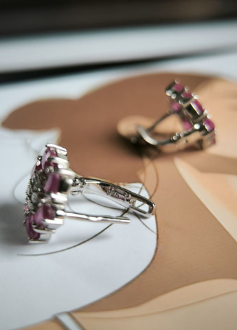 Сережки Silver Flame (353782395)