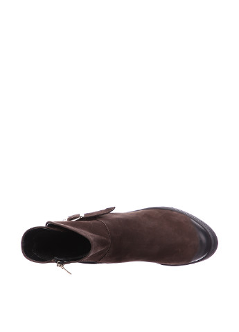 Осенние ботинки Maria Tucci с пряжкой из натурального нубука