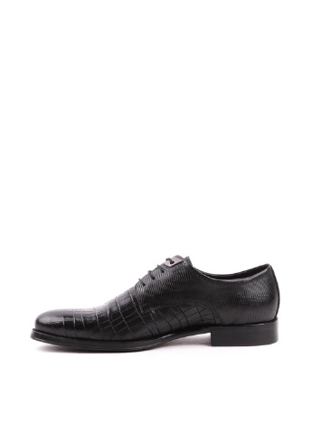 Черные кэжуал туфли Lido Marinozzi на шнурках
