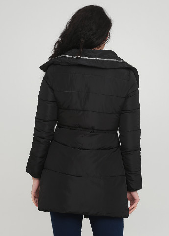 Чорна демісезонна куртка SNOW & PASSION