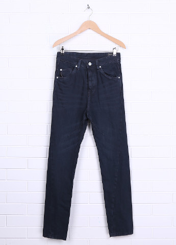 Серо-синие демисезонные джинсы H&M