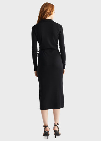 Чорна кежуал сукня футляр Calvin Klein однотонна