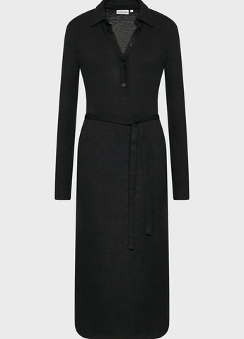 Чорна кежуал сукня футляр Calvin Klein однотонна