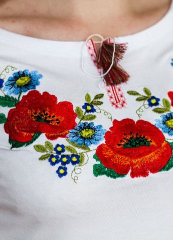Женская вышитая футболка Украинские краски Melanika (252854284)