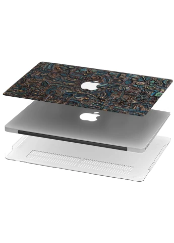 Чехол пластиковый для Apple MacBook Pro 13 A1706 / A1708 / A1989 / A2159 / A1988 Египетские символы иероглифы (9648-2544) MobiPrint (218858929)