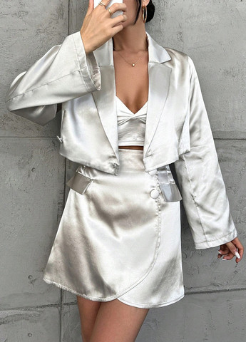 Костюм (жакет, спідниця) SHEIN (330763654)