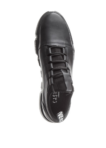 Черные кэжуал туфли Casual на шнурках