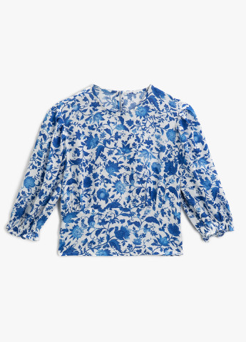 Голубая блуза KOTON