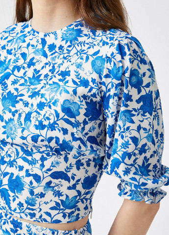 Голубая блуза KOTON